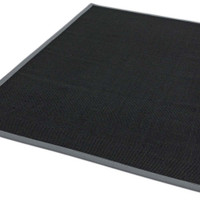 Sisal Rug Grey Border Runner