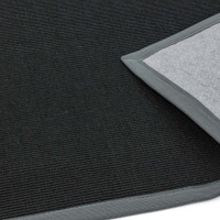 Sisal Rug Grey Border Runner