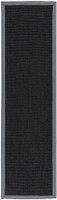 Sisal Rug Grey Border Runner
