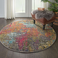 Celestial Sunset CES14 Rug Circle