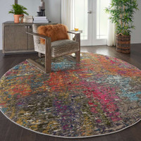 Celestial Sunset CES14 Rug Circle