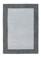 Origins Borders Grey Wool Rug