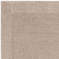Larson Beige Indian Plain Border Rug