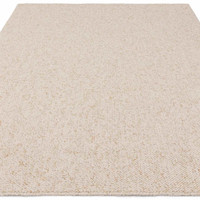 Boden Ivory Loop Plain Washable Rug