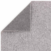 Boden Grey Loop Plain Washable Rug