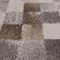 Mehari Beige Grey Brown Rug 45 6262 Circle