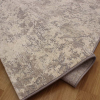 Canyon Pale Cream Grey Rug 6484 Circle