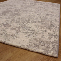 Canyon Pale Cream Grey Rug 6484 Circle