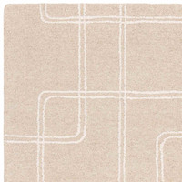 Ada Sand Wool Loop Pile Indian Carpet Rug