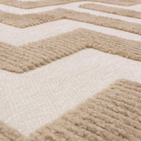 Freja Cove Sand Modern Washable Rug
