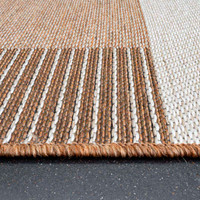Brighton Garden Rug 8032 Brown Terracotta