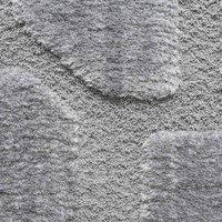 Cleo Tetris 3D Rug Grey closeup pattern