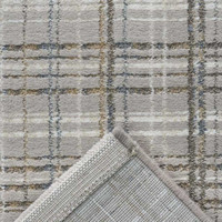Oslo Eco Rug 8575 Tartan Mink