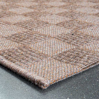 High Line Brown Wool Rug