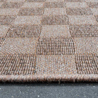 High Line Brown Wool Rug