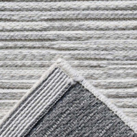 High Line Cream Light Grey wool Rug