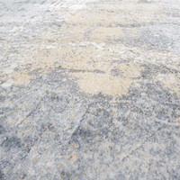 Mayumi Viscose Abstract Rug Blue