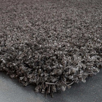 Twilight Thick Shaggy Charcoal Rug