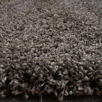Twilight Thick Shaggy Charcoal Rug