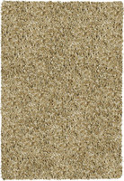 Twilight Thick Shaggy Gold Rug