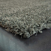 Twilight Thick Shaggy Green Rug