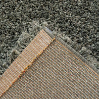 Twilight Thick Shaggy Green Rug