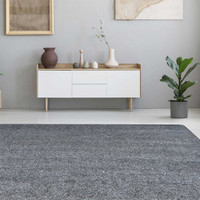 Relay Plain Charcoal Rug