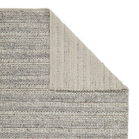 Savannah Textured Grey Wool Loop Rug