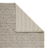 Savannah Textured Taupe Wool Loop Rug