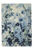 Tropicana Watercolour Blue Garden Rug