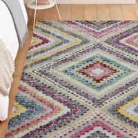 Villa Tribal Modern Hardwearing Rug