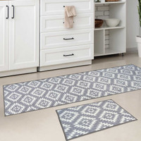 Deco Aztec Grey Washable Doormat