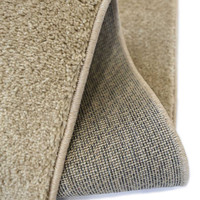 Sara Carved Border Rug Latte