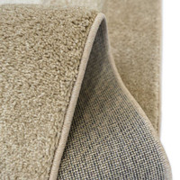 Sara Carved Border Rug Latte