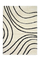 Snug Super Soft Shaggy Rug Iso Black