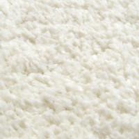Snug Super Soft Shaggy Rug Plain Ivory