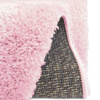 Snug Super Soft Shaggy Rug Plain Pink