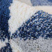 Snug Super Soft Shaggy Rug Scandi Navy
