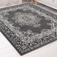 Maestro Traditional Grey Rug