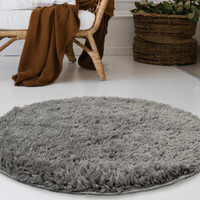 Soft Washable Rug Cosy Grey