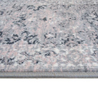 Maestro New Traditional Grey Pink Rug