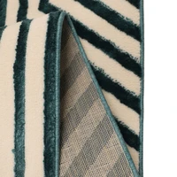 Zoe Illusion Blue Modern Rug