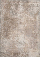 Ziba Modern Abstract Beige Wool Rug