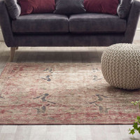 Alhambra Rug Ivory Red 6645C