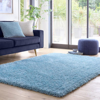 On Sale Origins Chicago Duck Egg Thick Shaggy Rug 160x230cm