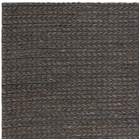 Oakley Charcoal Black Rug