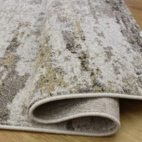 On Sale Abstract Rug Liberty Grey Gold 26 6191 80x150cm