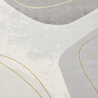Apollo Grey Gold Modern Abstract Rug