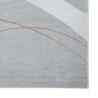 Apollo Grey Rose Modern Abstract Rug