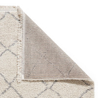 Boho 5413 Cream Berber Shaggy Moroccan Rug